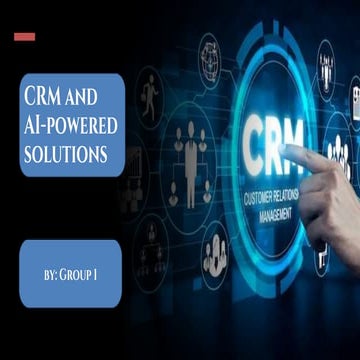 Presentation on CRM - Zoho & Salesforce.pptx