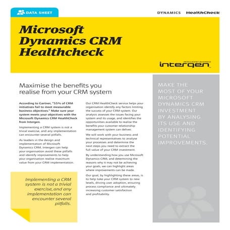 CRM_365_Dynamics_Improvements_Presentation | PPTX