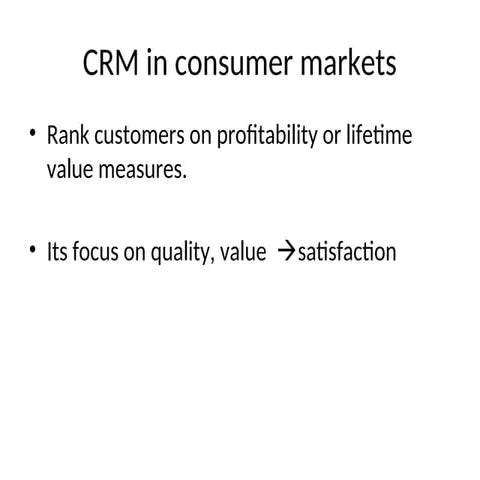 Strategies for successful CRM implementation