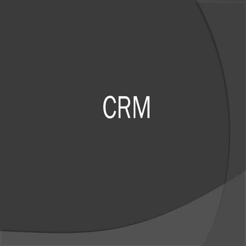 MMS - B2B & CRM Notes 