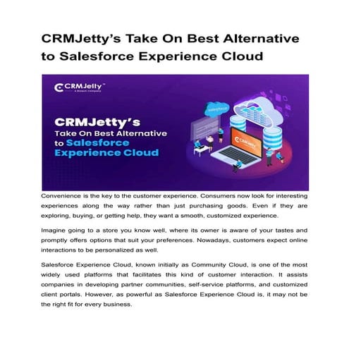 CRMJetty’s Take On Best Alternative to Salesforce Experience Cloud.pdf