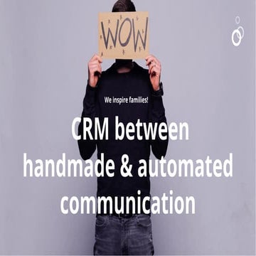 Melanie Sickinger - CRM Between Handmade & Automated Communication