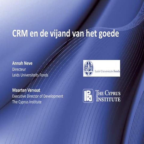 Crm maarten vervaat anneh neve