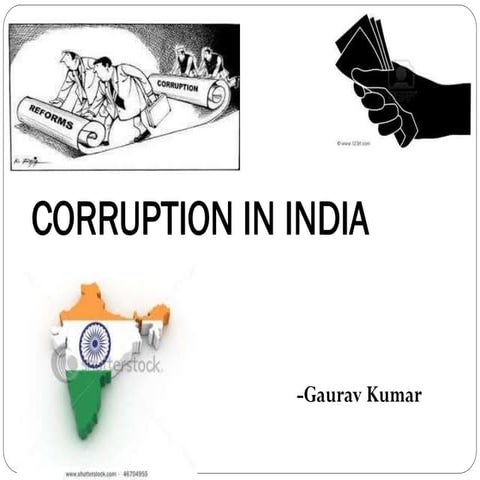 corruption cause efffect and solution