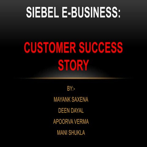 Crm ppt by mayank saxena group