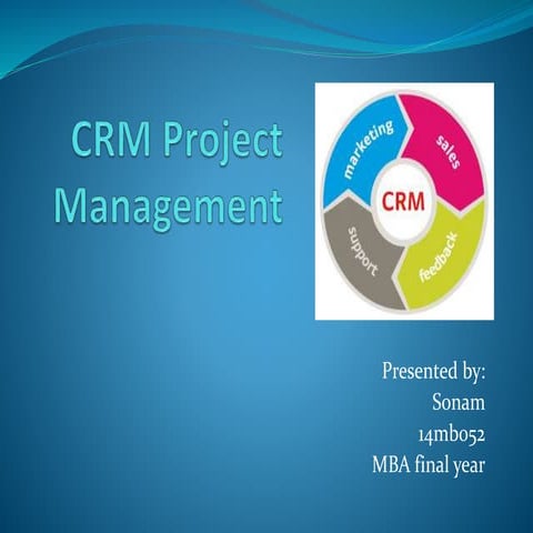 Crm project management