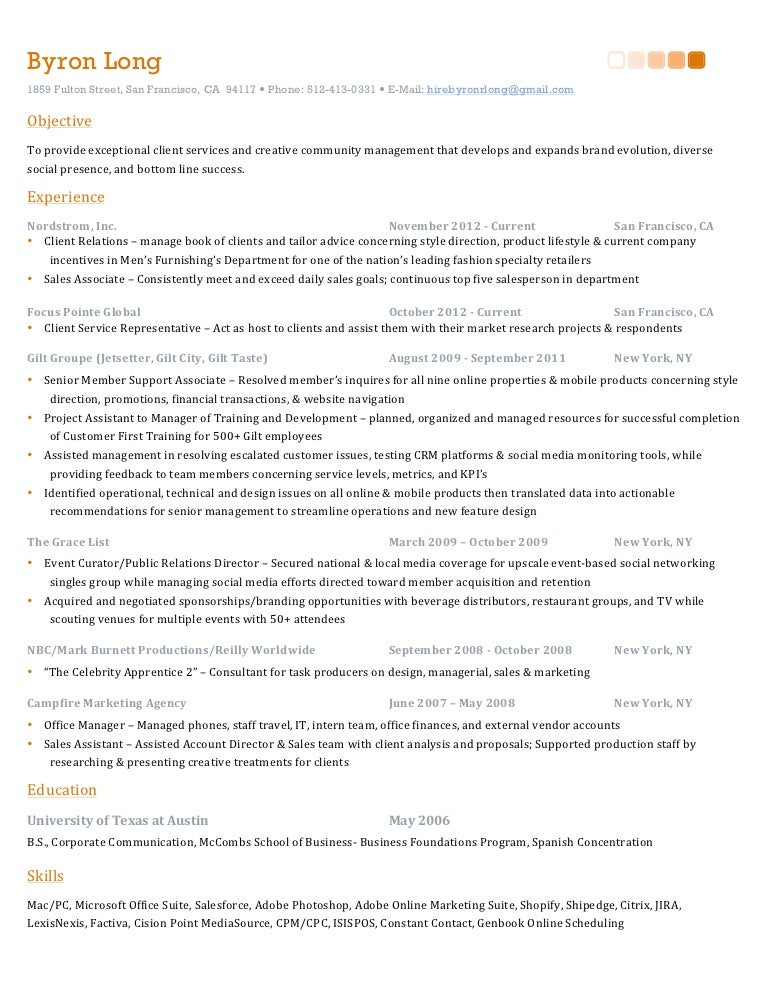 crm resume