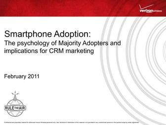 CRM: The psychology of SmartPhone Majority Adopters and implications for CRM ...