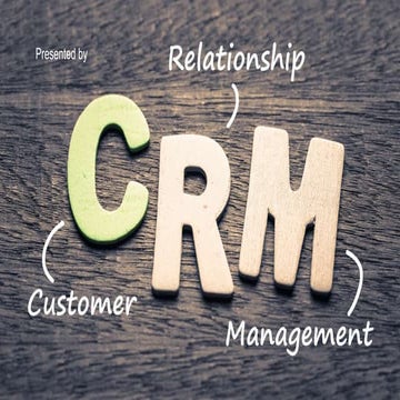 CRM Customer relationship management and Supply chain.pptx