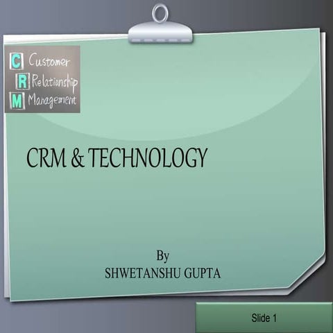 Crm technology