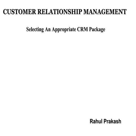 Crm@Terminal Velocity