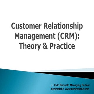 Customer Relationship Management (C...