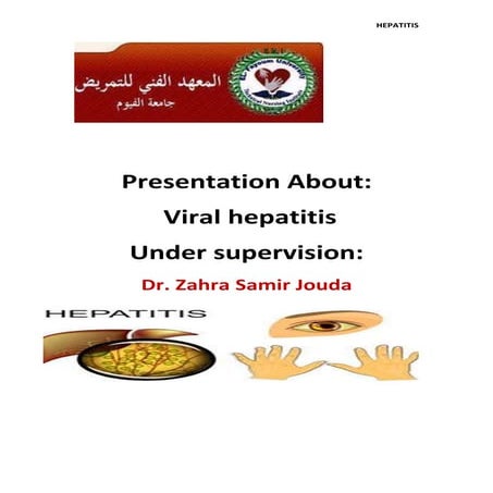 Hepatitis B slideshare powerpoint presentation | PPTX