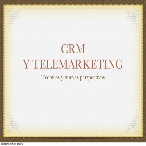 CRM y telemarketing