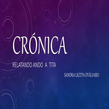 Crónica