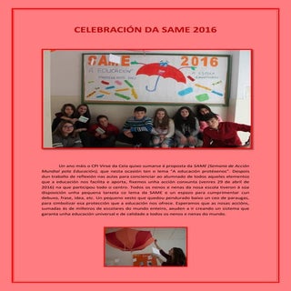 Crónica celebración da same 2016