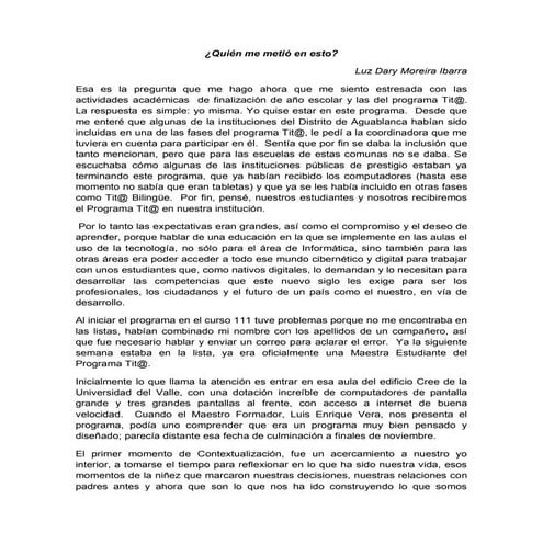 Mi Crónica Tit@ (2)