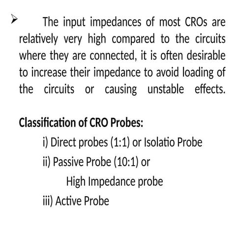 Cathode Ray Oscilloscope Explanation With Block Diagram Part 2