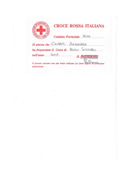 Corsi di Primo Soccorso - Gruppo Da Vinci - Medicina del Lavoro