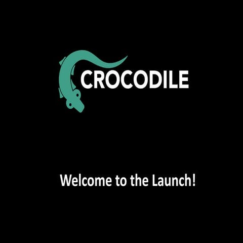 Crocodile RTC Launch (Google Campus) - 1: Introduction