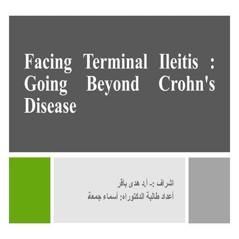 Crohn's disease in PhD program.pptx lecture