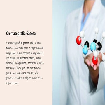 Cromatografia-Gasosa funcionamento e exempl | PPT