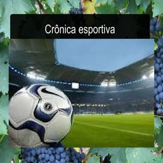 Cronica esportiva