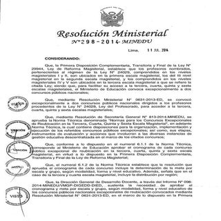 Cronograma concurso excepcional 201...