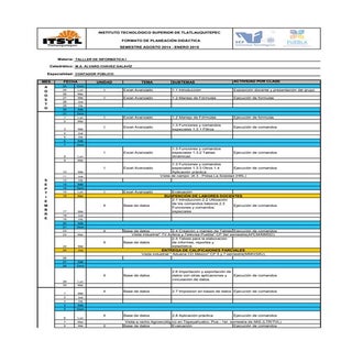Cronograma de taller de informatica 1