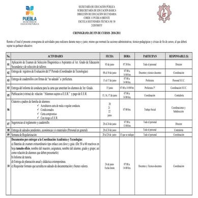 Cronograma fin de curso tec.50[1]
