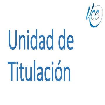 Cronograma trabajo de titulación