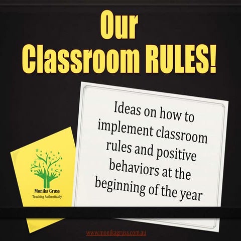 Classroom Rules Ideas