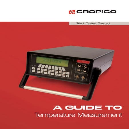 Cropico Temperature Measurement Brochure