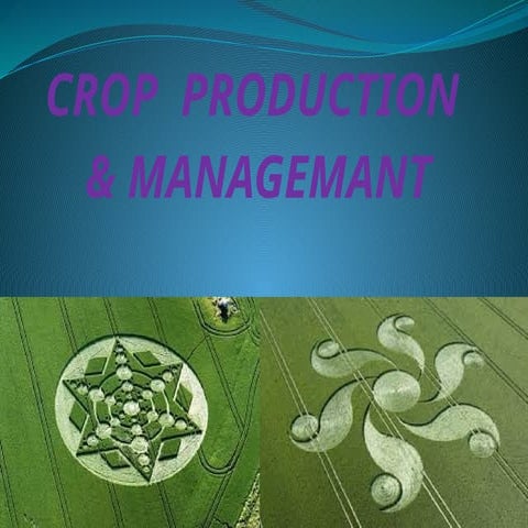 Class 8 science chapter 1 Crop Production and Management | PPTX