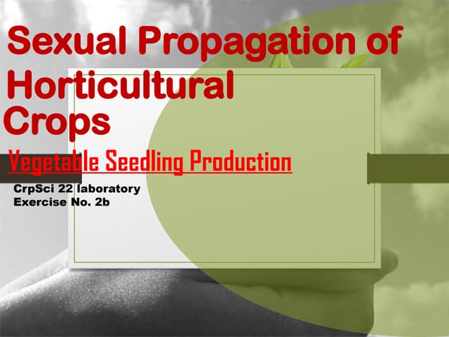 Methods of planting | PPTX