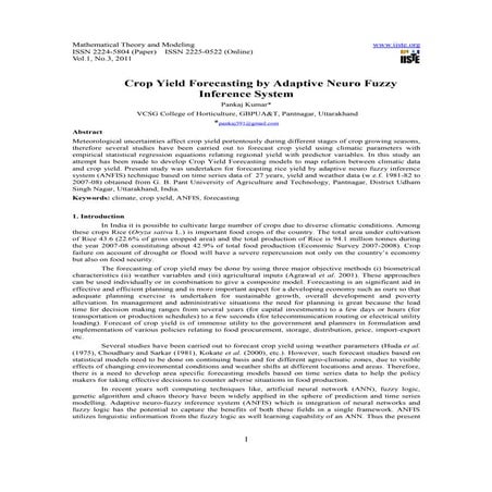 Adaptive neuro fuzzy inference system ANFIS | PPT