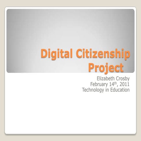 Crosbye digitialcitizenship
