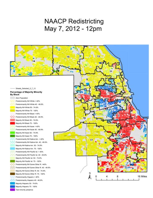 Cook County Redistricting Committee: Map of Proposed District Changes