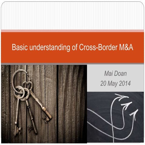 Basic Undestanding Of Cross Border M A Ppt