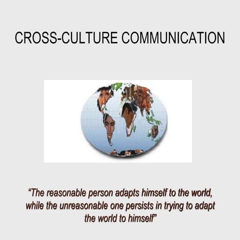 Cross cultural-communication