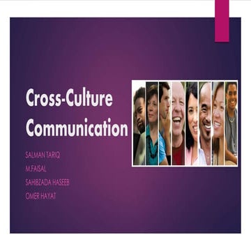 Cross culture communication