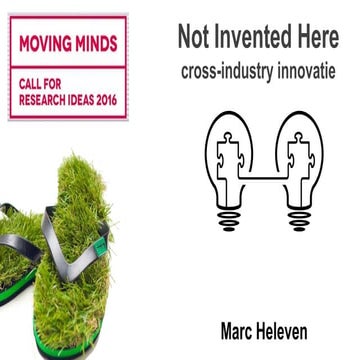 Cross-industry innovation keynote ucll moving minds