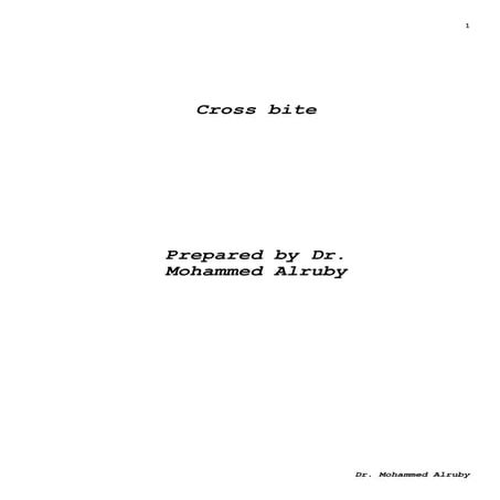 cross bite.docx