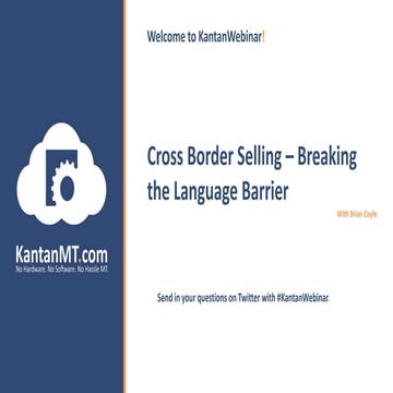 Cross Border Selling: Breaking the Language Barrier with Automated Translation