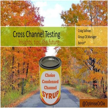 Cross channel testing   insights and recommendations - jump - oct 12 2011 - w...
