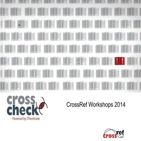 Introducing Crossref Similarity Check | PPTX