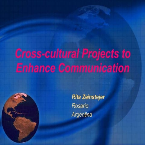 Cross Cultural Projects To Enhance Communication