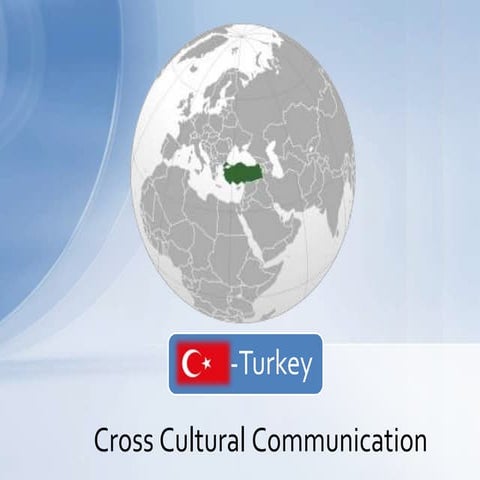 Cross Cultural Communication , Know about turkey