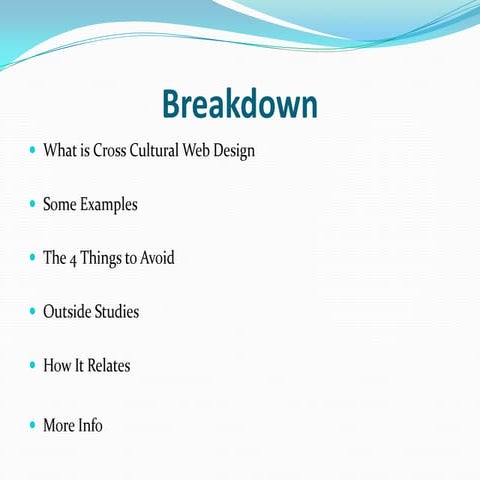 Cross cultural web design