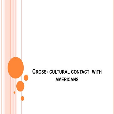 Cross culture understanding | PPTX